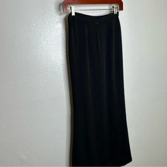 NWT Anthropologie Mare Mare Black Maxi Skirt Side Slit Hem XS - Picture 12 of 16
